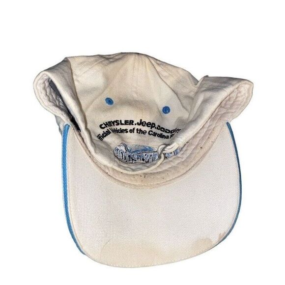 Carolina Panthers Hat NFL NFC Champions 2003 VTG Adjustable White Hat‎ Cap - Picture 3 of 3